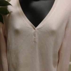 Cashmere Sweater - Worn once tied as a wrap.